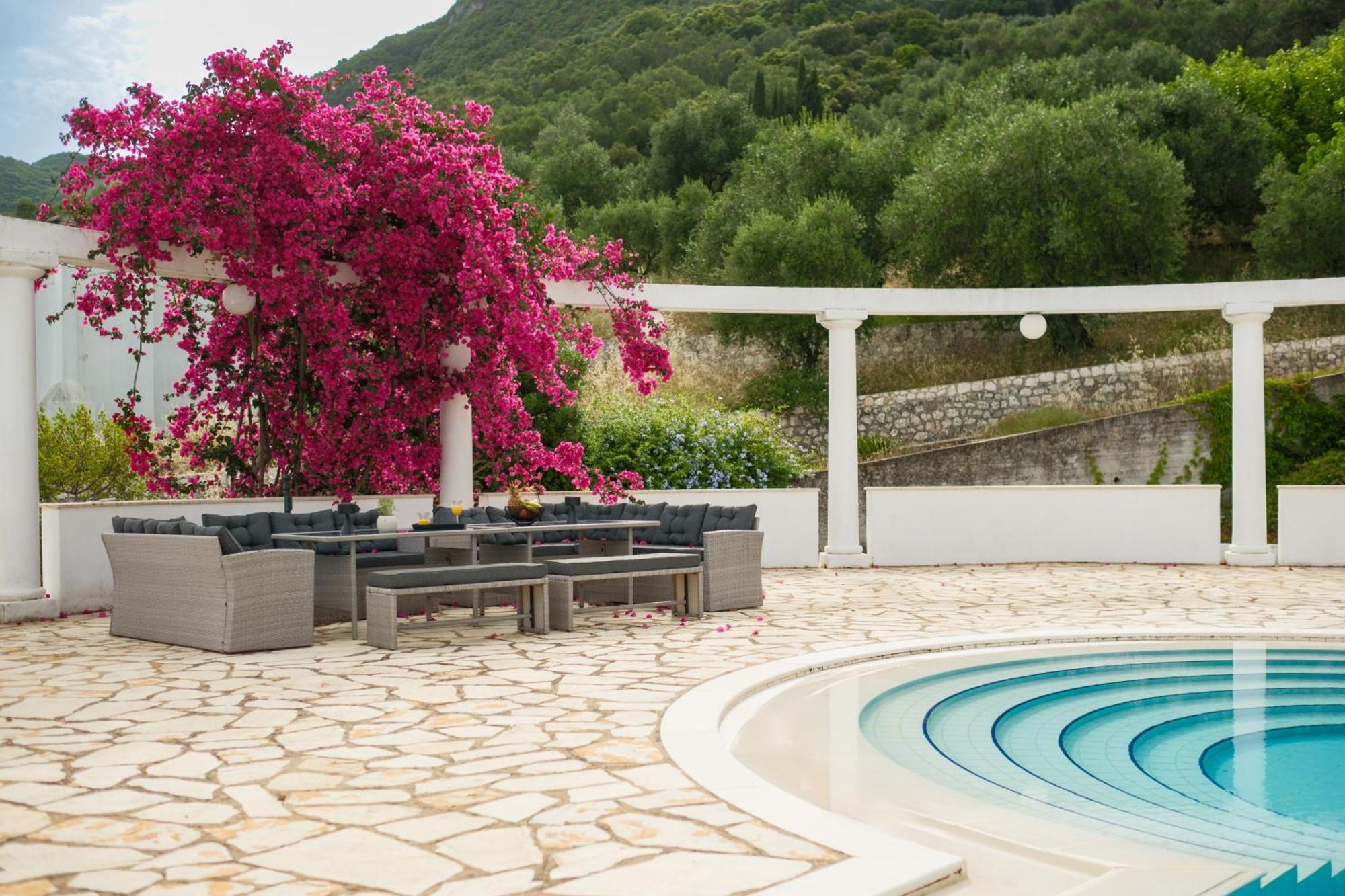 Cecilia Exclusive Villa Corfu Doukádes エクステリア 写真